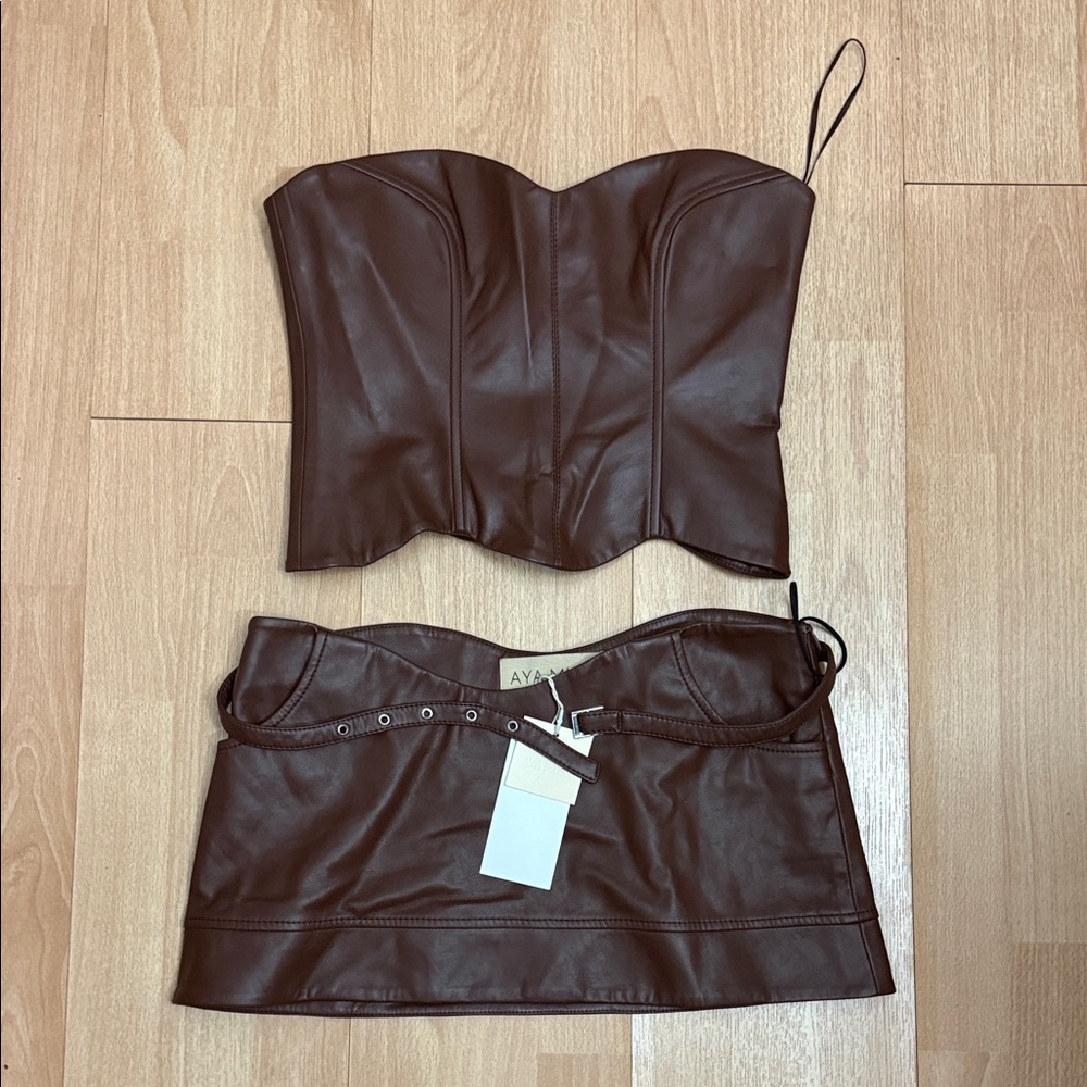 NWT Aya Muse Leila Corset (retails $810) and Stru Skirt (retails $885)